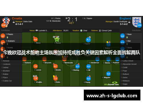 今晚欧冠战术前瞻主场氛围加持或成胜负关键因素解析全面拆解两队